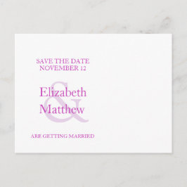 Orchid schilderde bloem, behalve de datumkaart aankondigingskaart