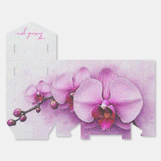 Orchid Sky Serenade Bedankdoosjes (Ongevouwen)