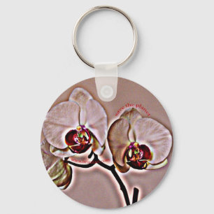 orchid sleutelhanger