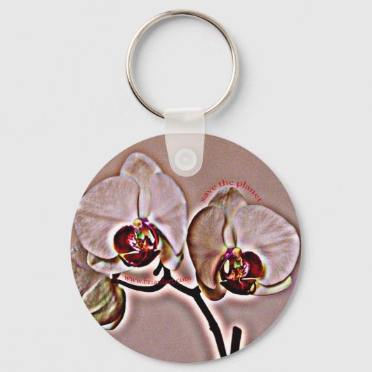 orchid sleutelhanger (Voorkant)