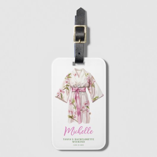 Orchid Spa Resort | Meisjes uitstapje Bagagelabel (Voorkant (verticaal))