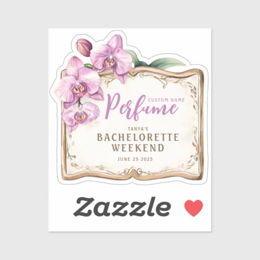 Orchid Spa Resort | Parfumlabele Sticker (Vel)