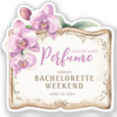 Orchid Spa Resort | Parfumlabele Sticker (Voorkant)