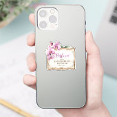 Orchid Spa Resort | Parfumlabeletje Sticker (Telefoon)