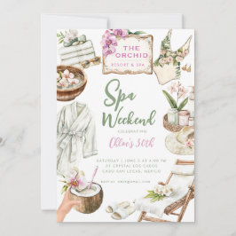 Orchid Spa Weekend Kaart