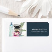 ORCHID STONE BAMBOO WATERVERF SPA MASSAGE THERAPIE ETIKET (Insitu)