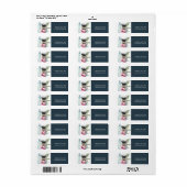 ORCHID STONE BAMBOO WATERVERF SPA MASSAGE THERAPIE ETIKET (Full Sheet)