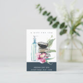 ORCHID STONE SPA MASSAGE THERAPY GIFT CERTIFICATE VISITEKAARTJE (Staand voorkant)