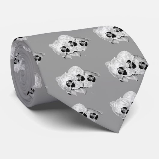 Orchid Stropdas (Opgerold)