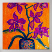 Orchid Study - poster en digitale afdrukken (Voorkant)