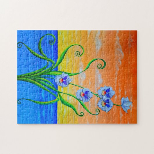 Orchid Sunset  Legpuzzel (Horizontaal)