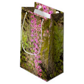 Orchid tall Gift Bag Klein Cadeauzakje (Achterkant Gekanteld)