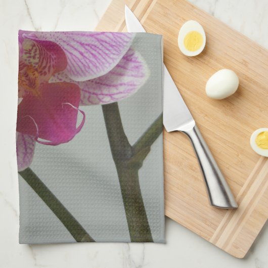 Orchid Tea Towel Theedoek (Quarter Fold)