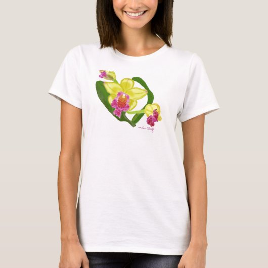 Orchid Tee shirt (Voorkant)