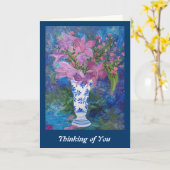 Orchid Thinking of you card Kaart (Gele Bloem)