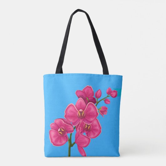 Orchid Tote Bag (Achterkant)