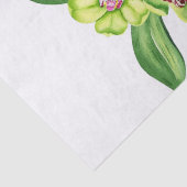 Orchid Tropical Bouquet Tissuepapier (Detail)