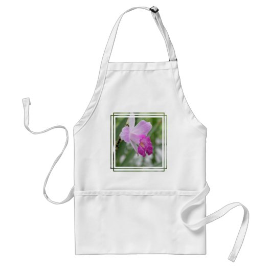 Orchid Types Apron Standaard Schort (Voorkant)