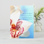 Orchid Verloving Uitnodiging (Staand voorkant)