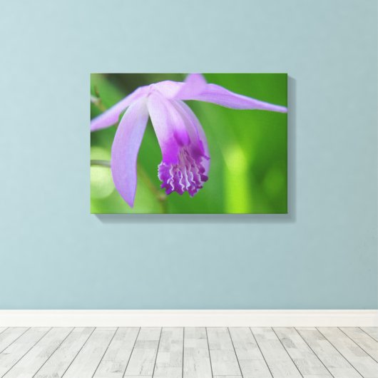 Orchid voor jou! canvas afdruk (Insitu (Houten vloer))