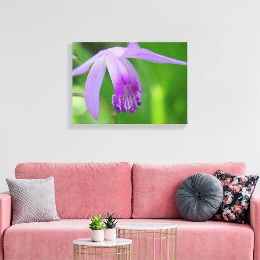 Orchid voor jou! canvas afdruk (Insitu (Woonkamer))