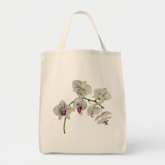 Orchid Waterverf schilderen Tote Bag (Voorkant)