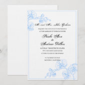 Orchid Wedding Uitnodiging (Voorkant / Achterkant)