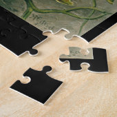 "Orchidae" by Ernst Haeckel Jigsaw Puzzle Legpuzzel (Zijkant)