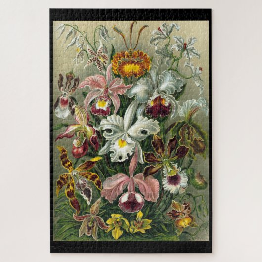"Orchidae" by Ernst Haeckel Jigsaw Puzzle Legpuzzel (Verticaal)