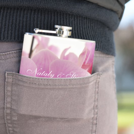 Orchidebloem Heupfles (Voorbeeld)