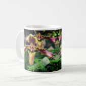 Orchidebloem Koffiemok (Voorkant links)