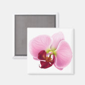 orchidebloem magneet (Voorkant / Achterkant)