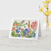 Orchidee13 Kaart (Gele Bloem)