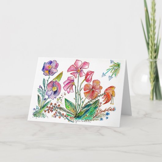Orchidee 15a kaart (Voorkant)