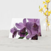 Orchidee 1 Kaart de Voor alle doeleinden van de (Gele Bloem)