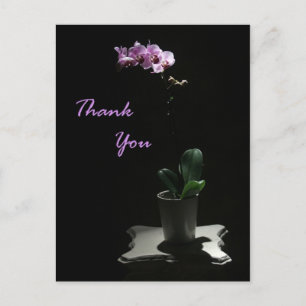 Orchidee Bedankt briefkaart