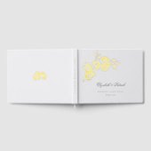 Orchidee belooft ivoor formele moderne klassieke b gastenboek (Volledig)