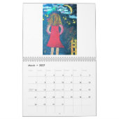 orchidee, betaalbare kunst door HeatherArt Gallery Kalender (Mar 2027)