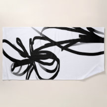 Orchidee Blanc: Abstract Wit & Zwart