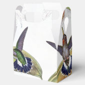 Orchidee Bloem Kolibrie Vogels Wildlife Favor Box Bedankdoosjes (Geopend)