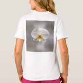 Orchidee bloem t-shirt (Achterkant)