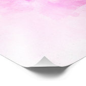 Orchidee bloem waterverf - roze wb 02 foto afdruk (Hoek)