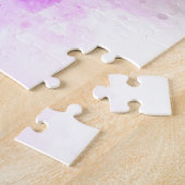 Orchidee bloem waterverf - roze wb 03 legpuzzel (Zijkant)