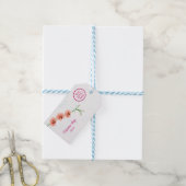 Orchidee Bloemen Bloemist Bedrijf Cadeaulabel (Met Touw)
