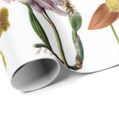  orchidee bloemen botanische tuinkunst cadeaupapier (Rol Hoek)