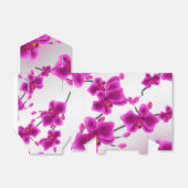 Orchidee Bloemen Elegant Bloemen Bloemen Bruiloft  Bedankdoosjes (Uitgevouwen)