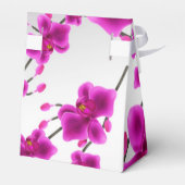 Orchidee Bloemen Elegant Bloemen Bloemen Bruiloft  Bedankdoosjes (Achterkant)