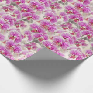 Orchidee Bloemen Roze Bloemen Cadeaupapier