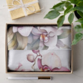 Orchidee bloemenzachte Waterverf Tissuepapier (Geschenk)