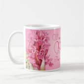 Orchidee bloemsierkunst Wonderful Wife roze mok (Links)